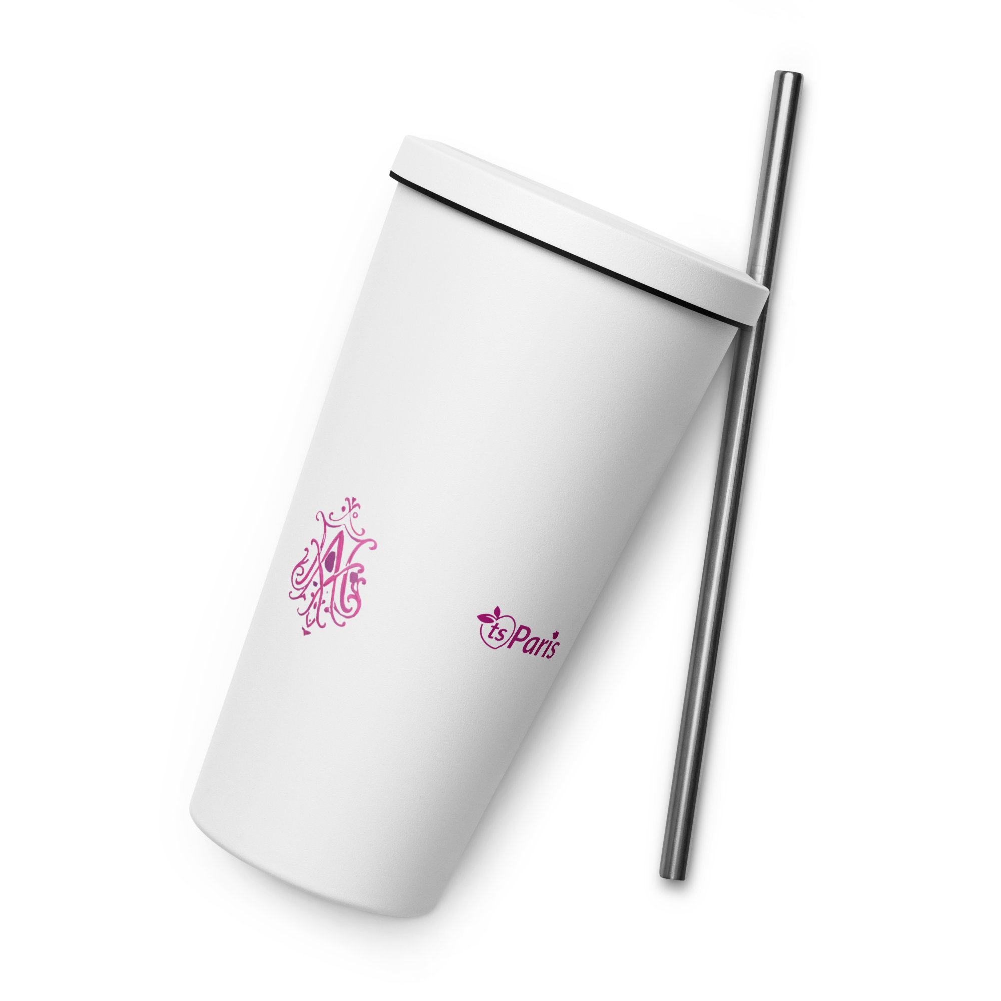 tsgabrielle® • Paris - Marie Antoinette • Tumbler • Edelstahl • Weiß • 20 oz - View 4