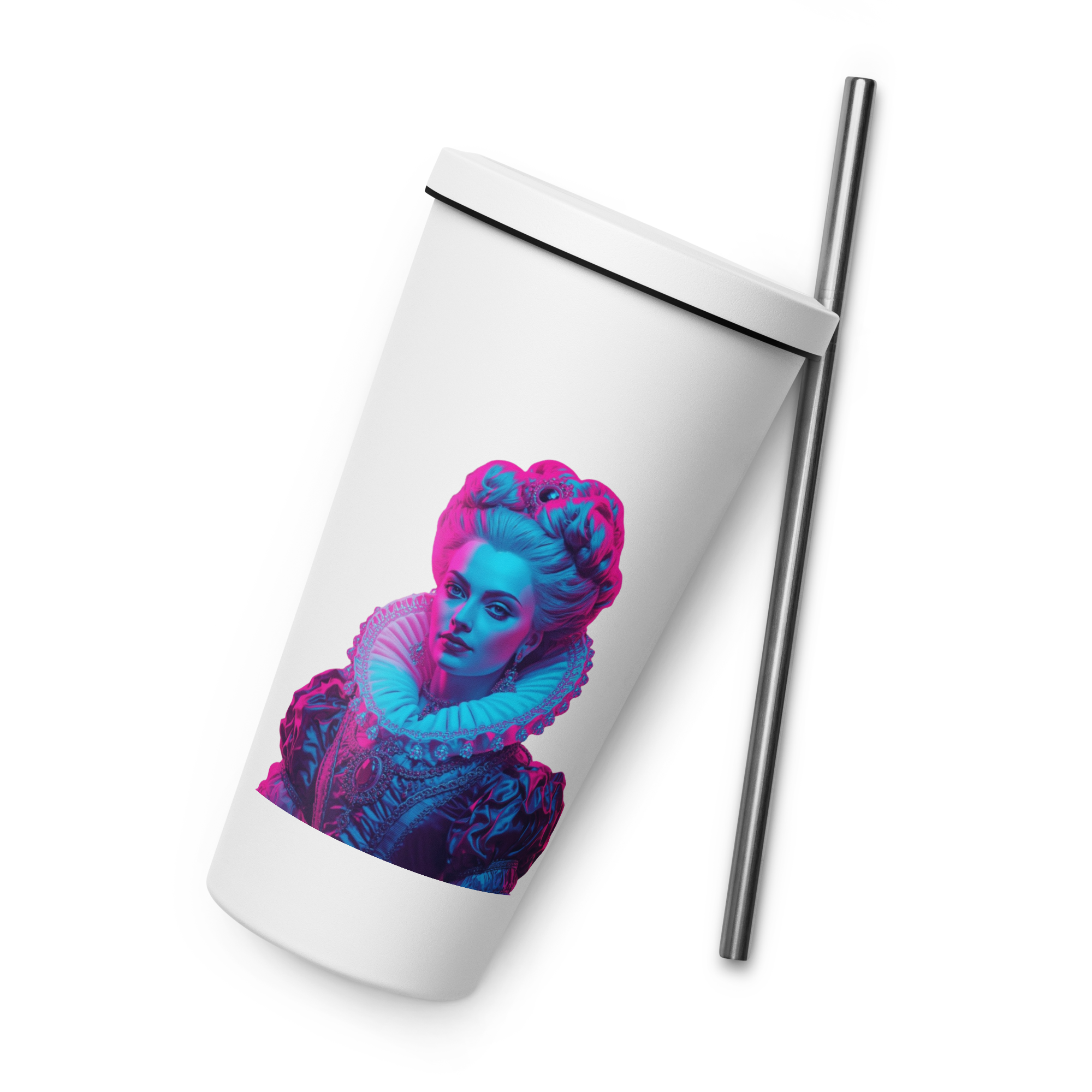 tsgabrielle® • Paris - Marie Antoinette • Tumbler • Edelstahl • Weiß • 20 oz - View 3