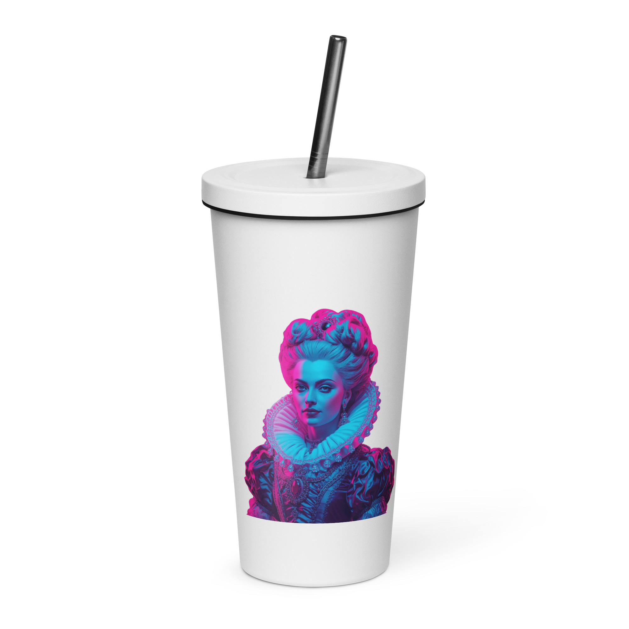 tsgabrielle® • Paris - Marie Antoinette • Tumbler • Edelstahl • Weiß • 20 oz