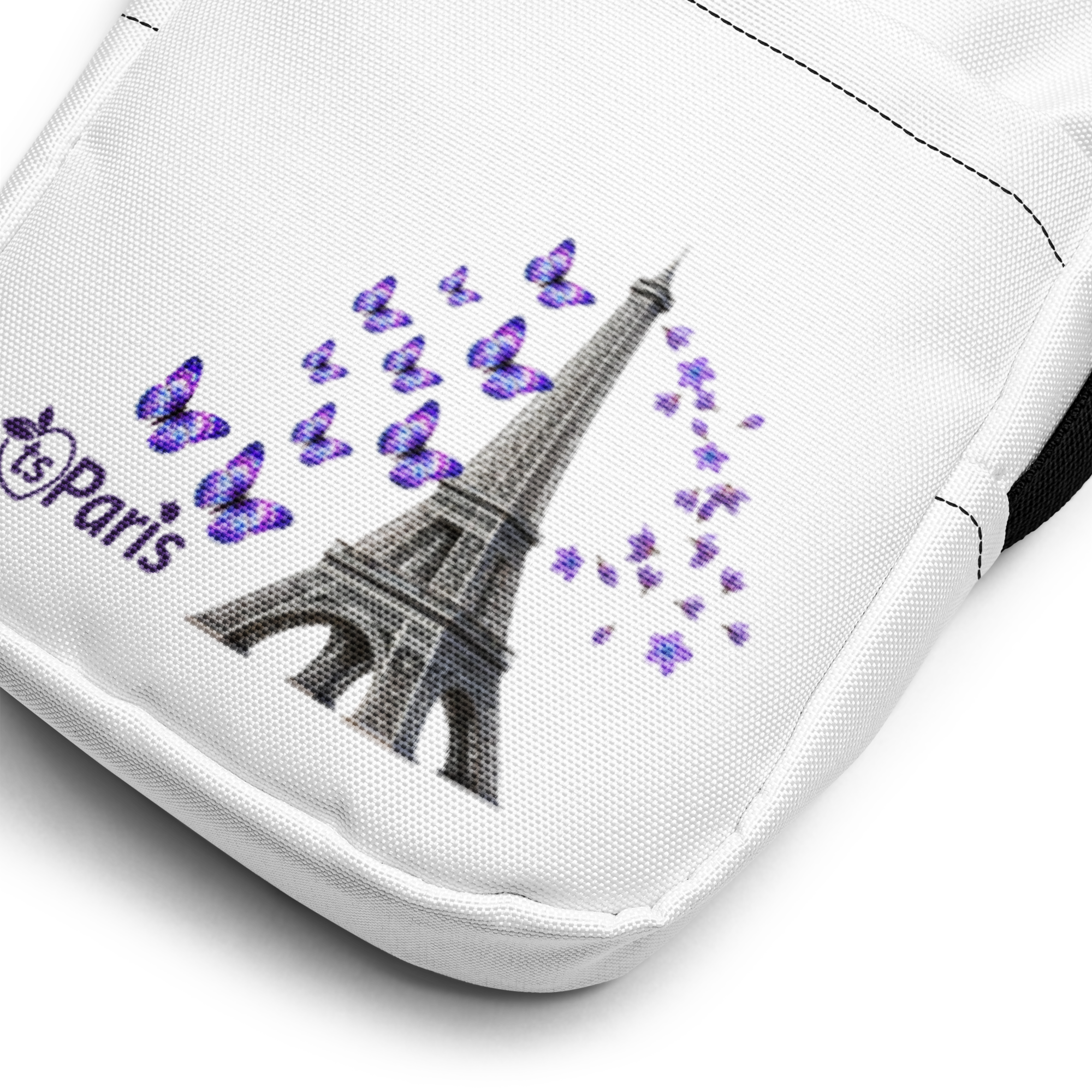 tsgabrielle® • Paris - La Tour Eiffel • Utility Crossbody Bag • Weiß - View 6