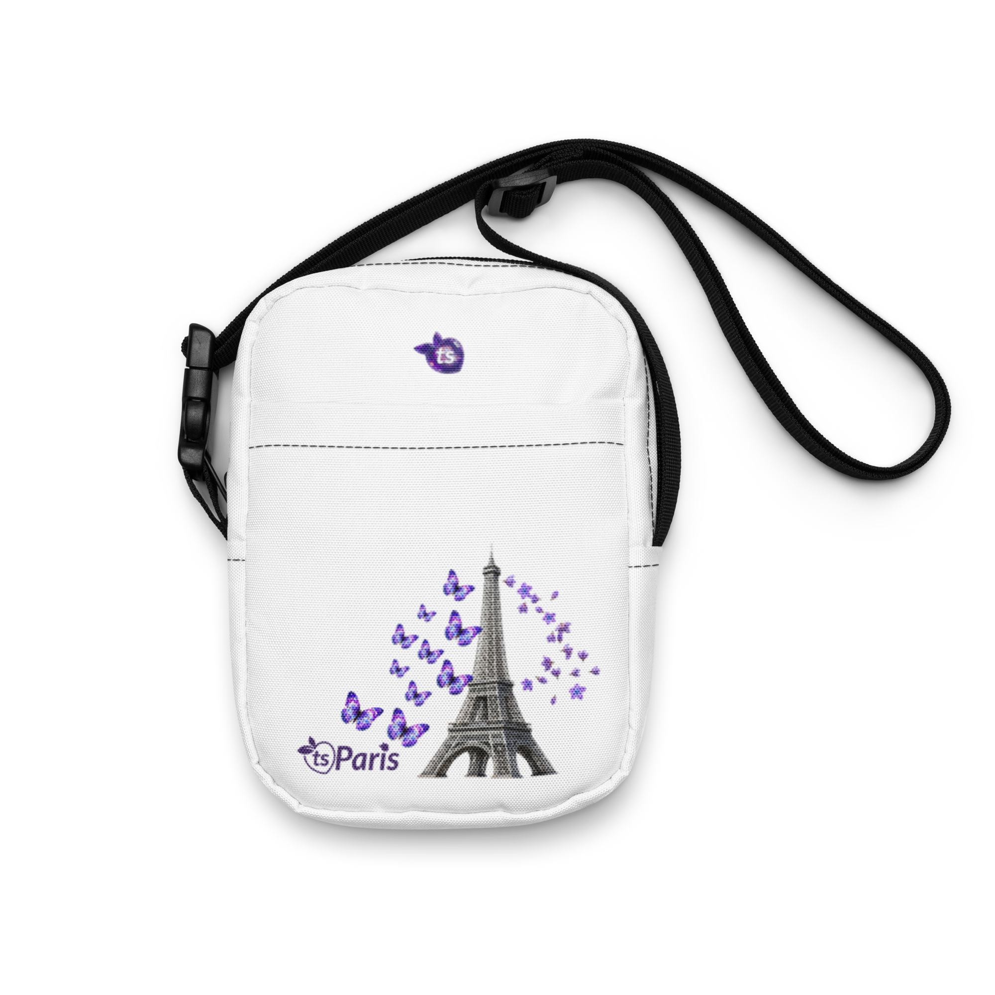tsgabrielle® • Paris - La Tour Eiffel • Utility Crossbody Bag • Weiß - View 8