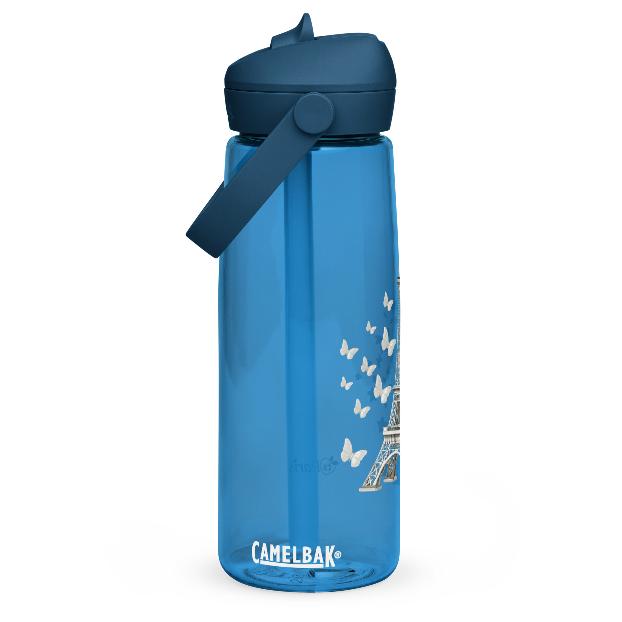 CamelBak® Eddy® by tsgabrielle® • Paris - La Tour Eiffel • Sport-Wasserflasche • Flip Straw • 3 Farben • 25 oz