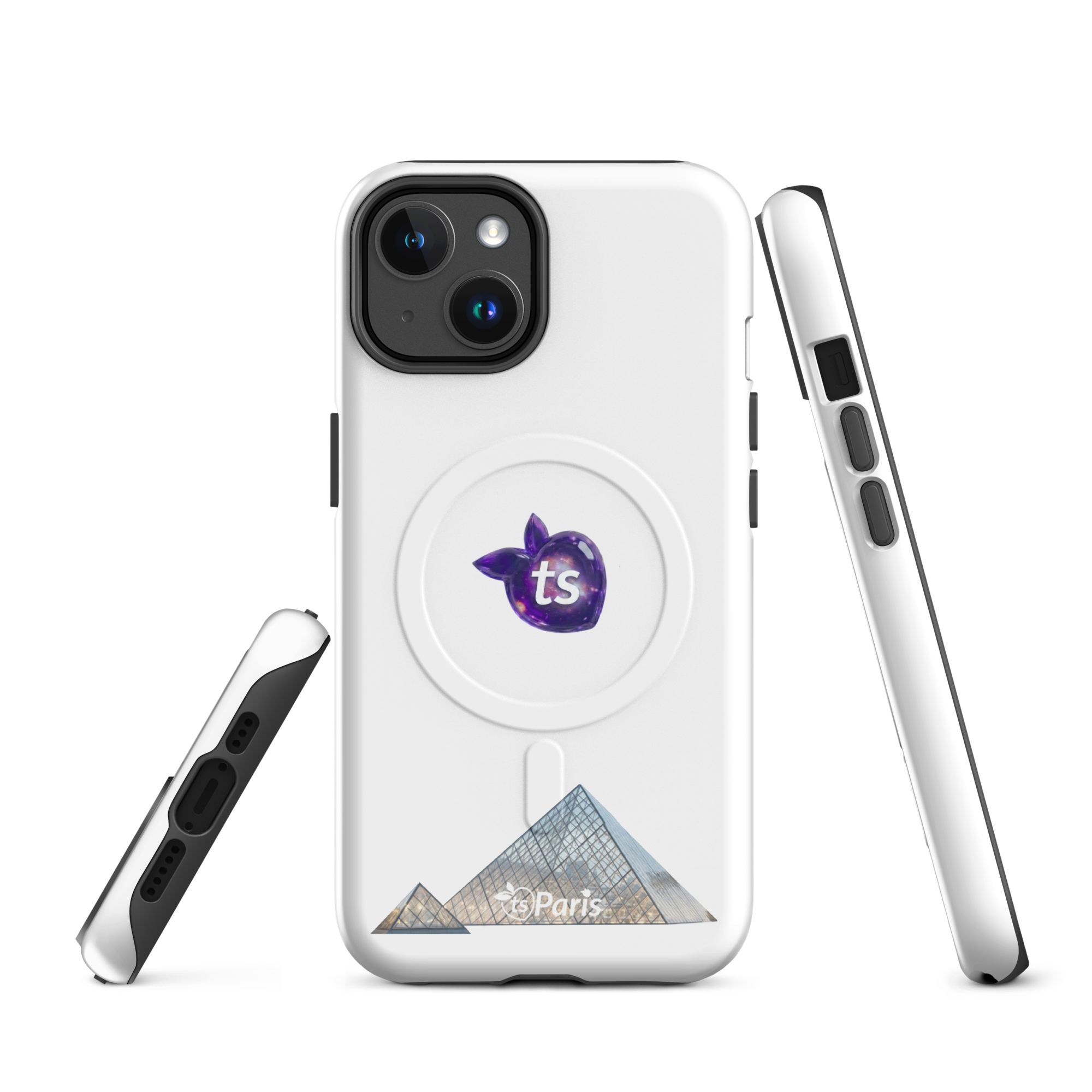 tsgabrielle® • Paris - The Louvre Pyramid • Robuste Hülle • MagSafe® • Compatible with iPhone® • Neueste Modelle - View 2