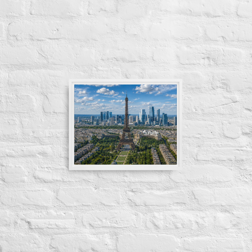 tsgabrielle® • Paris - La Tour Eiffel • gerahmte Leinwand • 11" x 14" - View 6