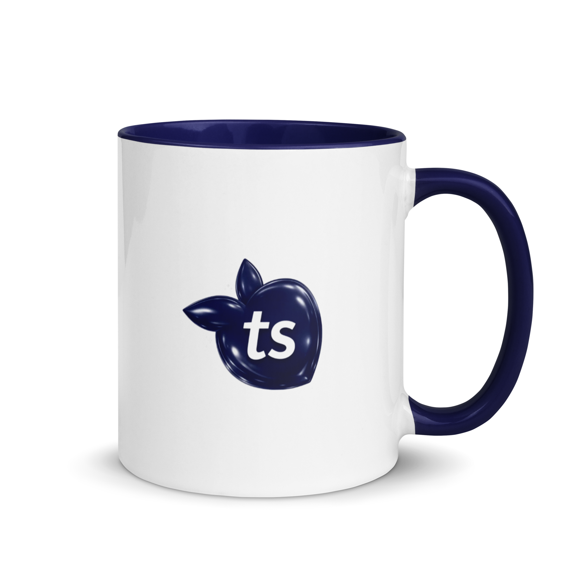 tsgabrielle® • Tasse with Color Dark Blau Inside • Keramik • 11 oz