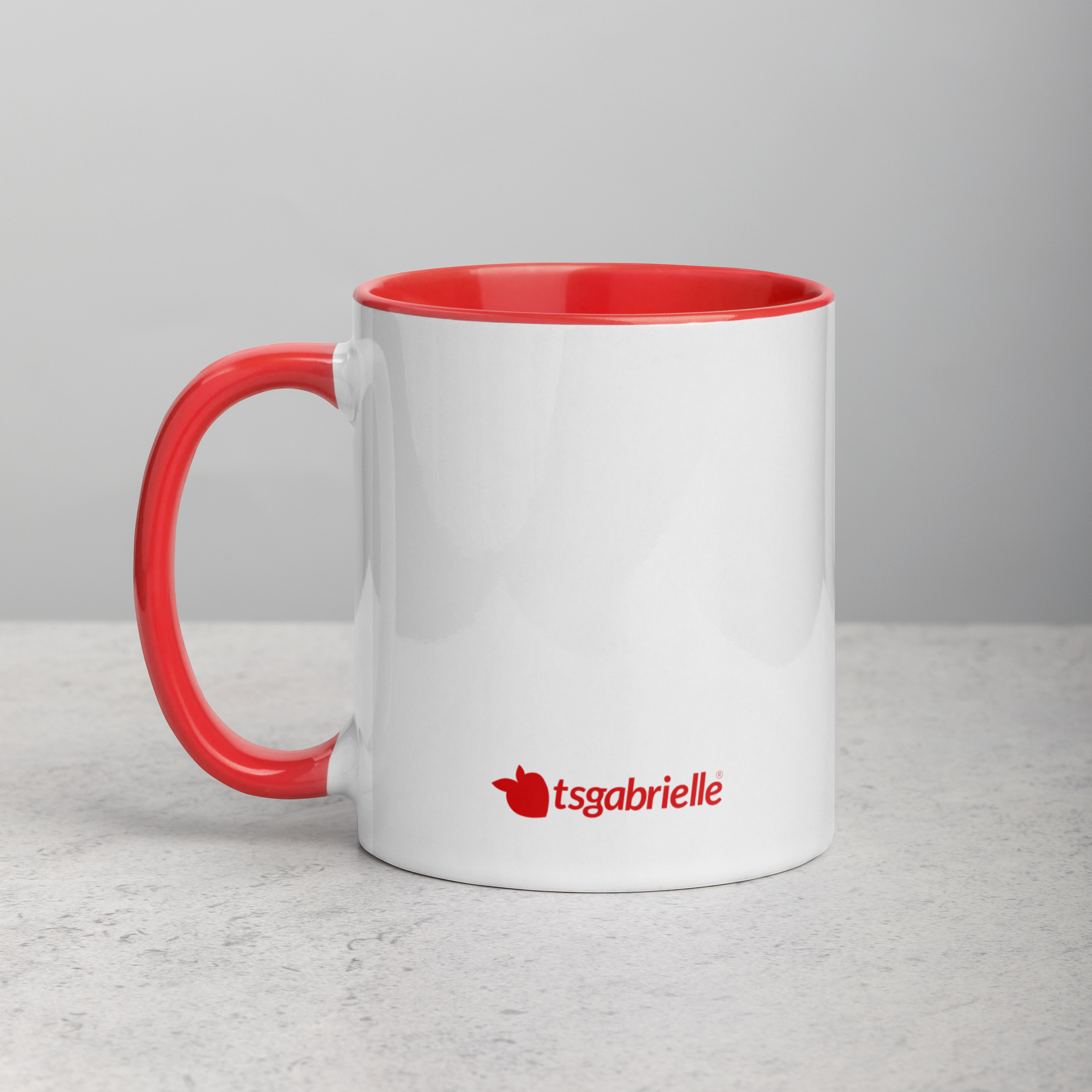 tsgabrielle® • Becher mit roter Innenseite • Keramik • 2 Größen - View 6