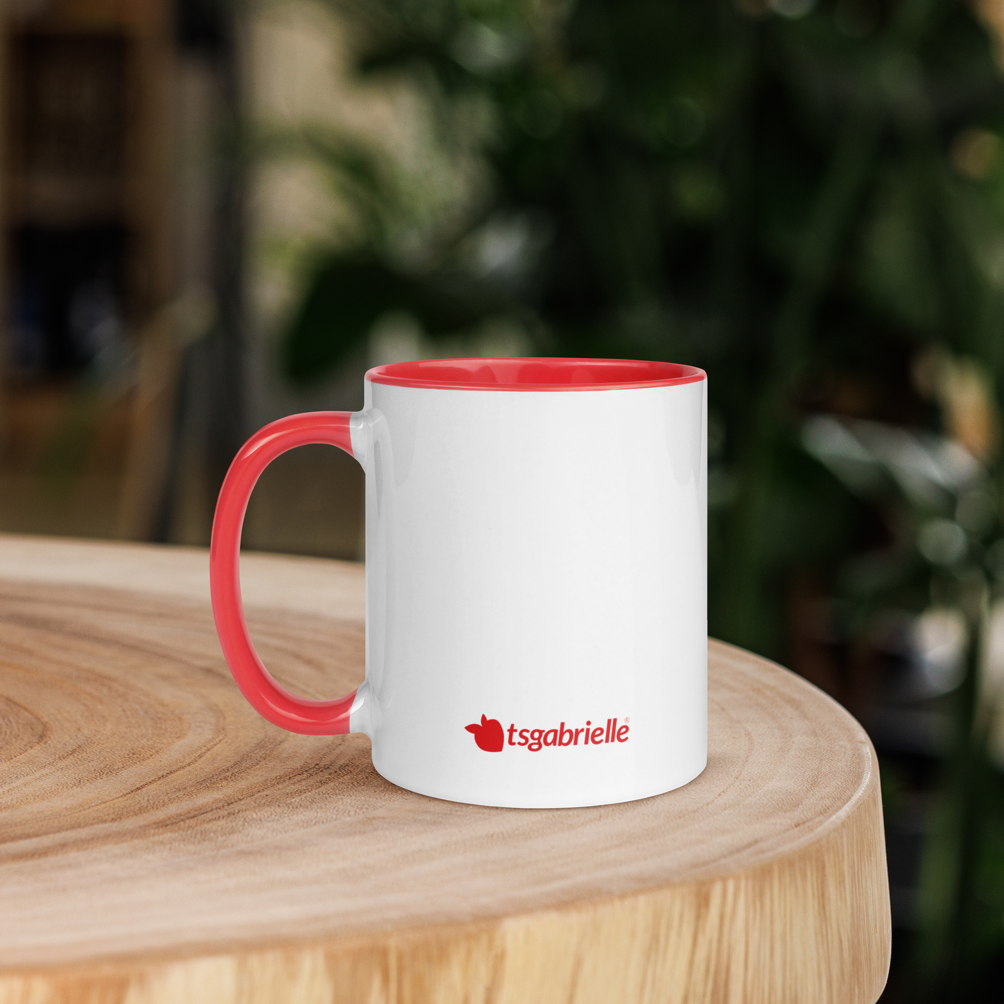 tsgabrielle® • Becher mit roter Innenseite • Keramik • 2 Größen - View 14
