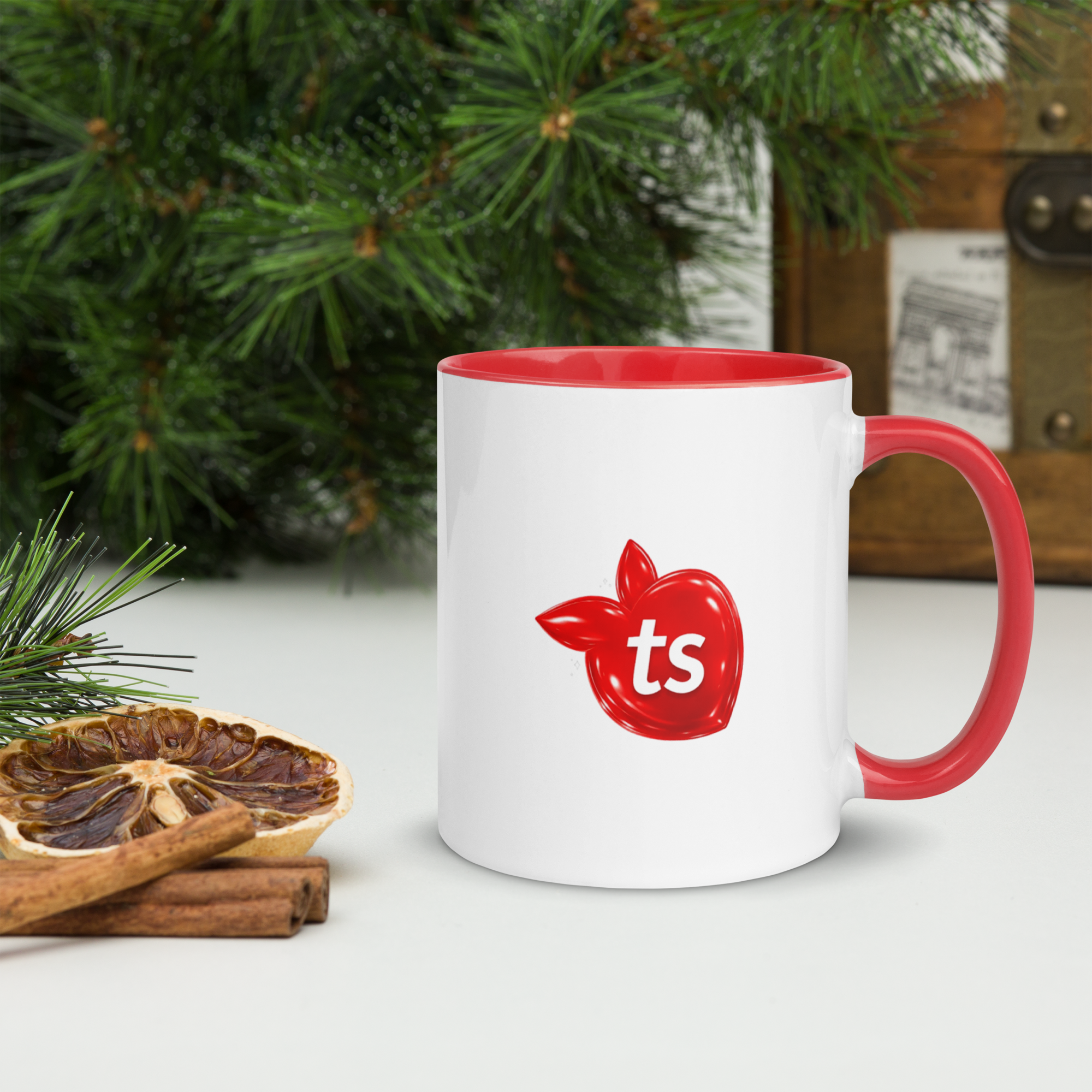 tsgabrielle® • Becher mit roter Innenseite • Keramik • 2 Größen - View 11
