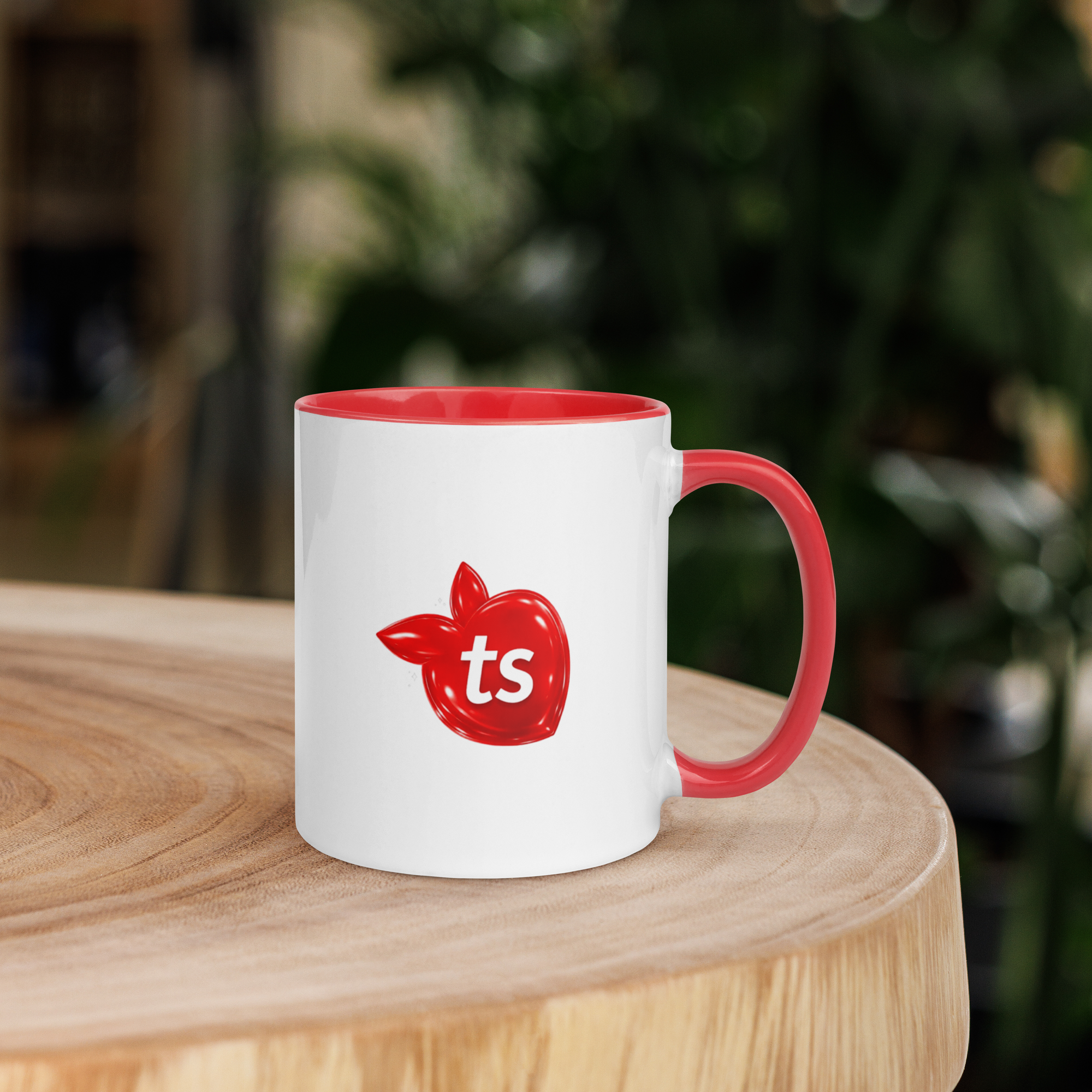 tsgabrielle® • Becher mit roter Innenseite • Keramik • 2 Größen - View 13