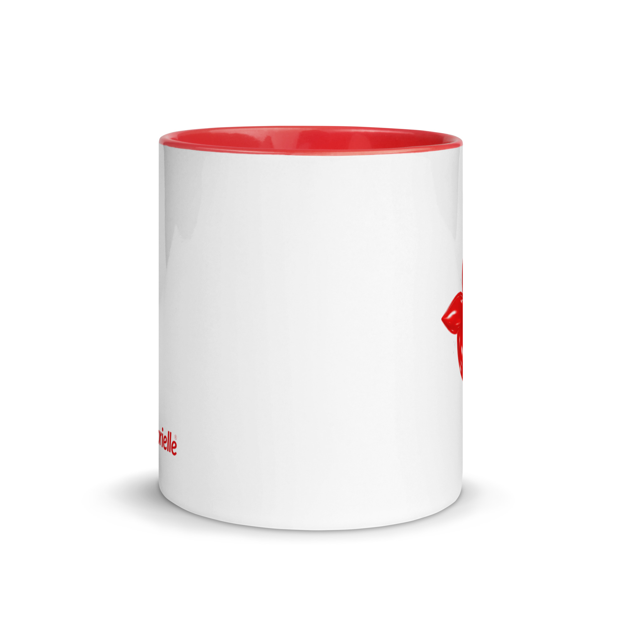 tsgabrielle® • Becher mit roter Innenseite • Keramik • 2 Größen