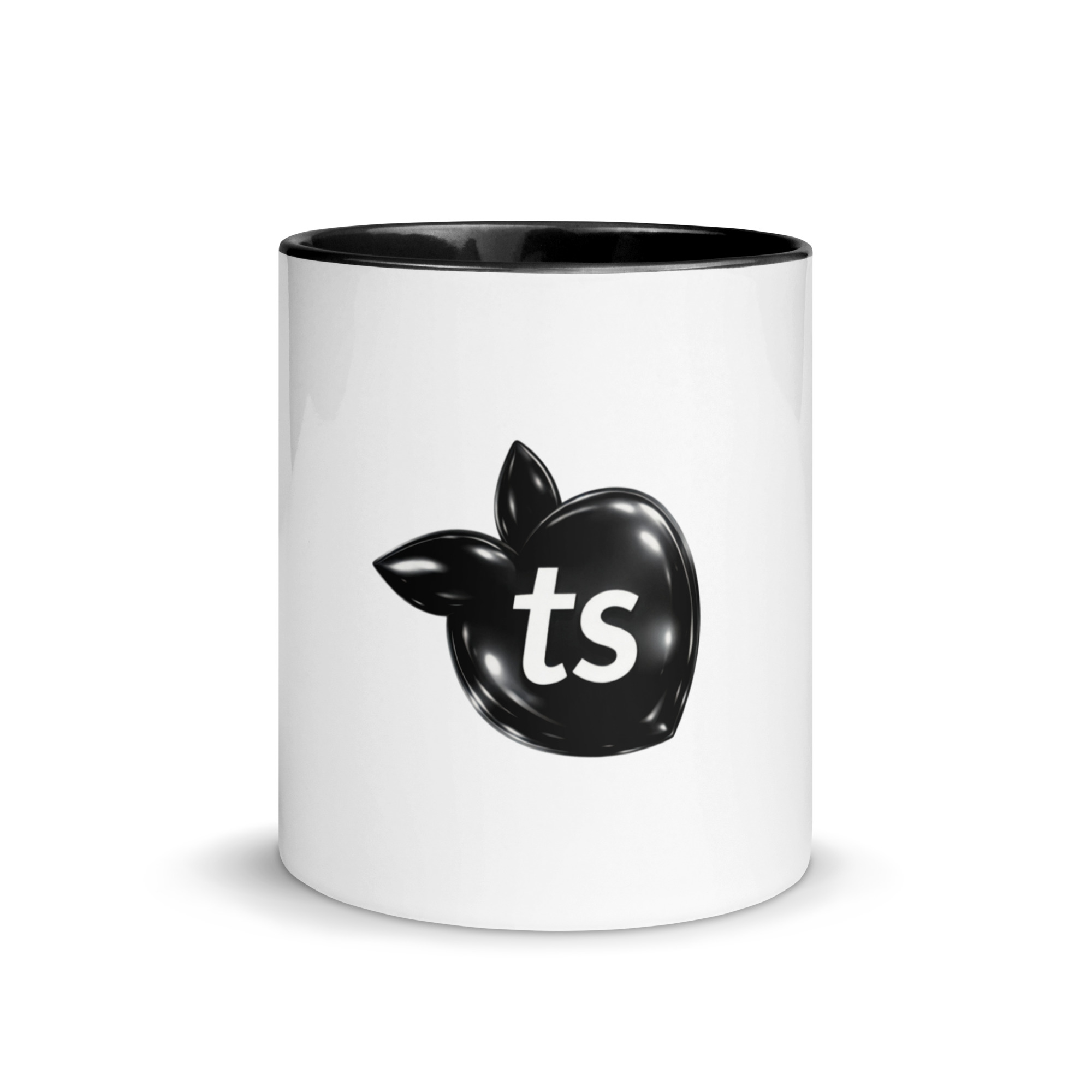 tsgabrielle® • Tasse mit schwarzer Innenseite • Keramik • 2 Größen